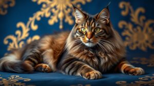 Теодор — не просто кошка, а настоящий гигант среди мейн-кунов. Этот 15-килограммовый красавец достигает почти 130 см в длину, что делает его одним из самых крупных представителей своей породы. 🐱 Мейн-куны известны своими внушительными размерами, но Теодор выделяется даже среди них. Его владельцы утверждают, что он не только огромный, но и невероятно ласковый и умный. Этот кот стал настоящей звездой интернета, собирая тысячи лайков и комментариев. Почему мейн-куны такие большие? Эта порода родом из США, где они использовались для охоты на грызунов. Их размеры и мощь позволяли им справляться даже с крупными вредителями. Сегодня мейн-куны — это больше компаньоны, чем охотники, но их габариты по-прежнему впечатляют. Если вы думали, что видели больших кошек, то Теодор готов вас удивить. Этот гигант — живое доказательство того, что кошки могут быть настоящими исполинами. 🐾. Теодор, мейн-кун, гигантские кошки, домашние животные, интернет-звезды