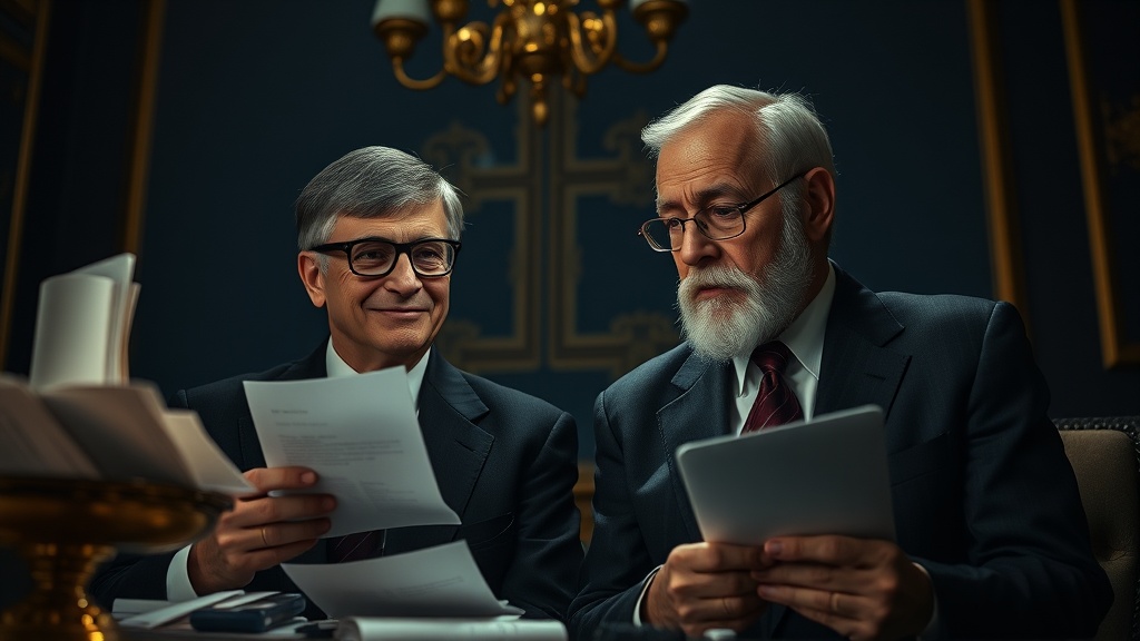 Билл Гейтс снова в центре скандала. В письмах покойного Джеффри Эпштейна, обвиненного в секс-торговле, упоминаются якобы «русские девушки» и последствия их общения с основателем Microsoft. 🕵️‍♂️ Согласно The Telegraph, Эпштейн в 2013 году писал сам себе о том, что Гейтс якобы подхватил инфекцию и просил помочь с антибиотиками, чтобы скрыть это от своей тогдашней жены Мелинды. 💊 Также среди писем найден текст о выходе из Фонда Билла и Мелинды Гейтс, хотя Эпштейн там никогда не работал. В документе говорится о «серьезном супружеском споре» между парой. 💔 Что правда, а что вымысел — пока неизвестно. Но факт остается фактом: Гейтс продолжает привлекать внимание не только своими технологиями, но и личной жизнью. 🤷‍♂️. Билл Гейтс, Джеффри Эпштейн, Скандал, Фонд Гейтса, Русские девушки