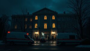 Директор прокопьевского интерната временно отстранён от работы. Такое решение принял глава Кузбасса Илья Сердюк, сообщили в правительстве региона. В учреждении ранее скончались девять человек, ещё четверо пациентов находятся в тяжёлом состоянии. Всего пострадали 61 постоялец и два сотрудника интерната. В регионе также запланирована проверка всех 13 психоневрологических интернатов. Об этом заявили в местной прокуратуре. Ранее шеф-повар столовой интерната рассказала, что сотрудников отстранили от работы на время проверок. По её словам, персонал заранее знал о предстоящих инспекциях и готовился к ним: пациентам стелили чистое бельё, а сотрудникам выдавали специальную одежду.. Прокопьевск, Кузбасс, Илья Сердюк, интернат, проверка