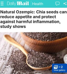 Семена чиа — это не просто модный суперфуд, а настоящий природный аналог Оземпика. Учёные выяснили, что эти крошечные зёрна способны подавлять чувство голода почти так же эффективно, как популярные инъекции для похудения. 🧠 Как это работает? Семена чиа активируют сигналы сытости в мозге, снижают аппетит и надолго заполняют желудок, разбухая после приёма пищи. Вдобавок, они богаты клетчаткой, омега-3 и могут помочь в снижении веса. 🌱 Если вы ищете натуральный способ контролировать голод, возможно, стоит добавить чиа в свой рацион. Но помните: никакие семена не заменят здорового образа жизни и умеренности в еде. 💪. здоровье, питание, семена чиа, похудение, наука