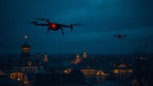 В Матвеево-Курганском районе Ростовской области зафиксировано появление двух беспилотных летательных аппаратов (БПЛА). Инцидент произошел на фоне усиления мер безопасности в регионе. Местные власти оперативно отреагировали на ситуацию, направив на место специалистов для анализа обстановки. Подробности о происхождении и целях БПЛА пока не раскрываются. На данный момент проводится расследование, направленное на выяснение всех обстоятельств инцидента. Власти призывают жителей района сохранять бдительность и сообщать о любых подозрительных объектах.. БПЛА, Матвеево-Курганский район, Ростовская область, Военное дело, Безопасность