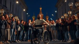 5 февраля на Okko стартует премьера драмеди «Встать на ноги». Главные роли исполняют Гоша Куценко и Мила Ершова. Сериал не просто развлекает, но и меняет подход к инклюзии. Проект создан при поддержке СберВместе и Особенного банка. На сайте встатьнаноги.рф собраны инициативы для людей с ограниченными возможностями. Трейлер доступен в пяти форматах: с тифлокомментариями, субтитрами с эмоциями и переводом на жестовой язык. Это не просто сериал, а шаг к обществу, где каждый чувствует себя важным. Смотрите, обсуждайте, вдохновляйтесь! 🎥✨. Okko, Гоша Куценко, Мила Ершова, инклюзия, драмеди