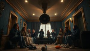 В одном из ЖК Санкт-Петербурга развернулась настоящая звуковая война. Два месяца жители терпят адские звуки из квартиры соседей, которые решили отомстить за упавшую детскую пирамидку. 🧩 Всё началось в августе, когда арендаторы заехали и потребовали полной тишины. Но в ноябре ребёнок из квартиры сверху уронил игрушку. Извинений мамы оказалось недостаточно, и соседи перешли к мести. Каждое утро с 6-7 они включают плейлисты "как бесить соседей": хардкор, блэк-метал, индастриал и даже киргизское народное пение. 🎶 Колонку приклеили к потолку с вибрацией, чтобы звук был максимально громким. Семья сверху жалуется на ухудшение здоровья из-за недосыпа и стресса. Обращения в МВД, прокуратуру и Роспотребнадзор пока не помогли. 🚨 Музыкальный абьюз продолжается, а соседи остаются безнаказанными. 🤬. Санкт-Петербург, ЖК, соседи, аудиотеррор, скандал