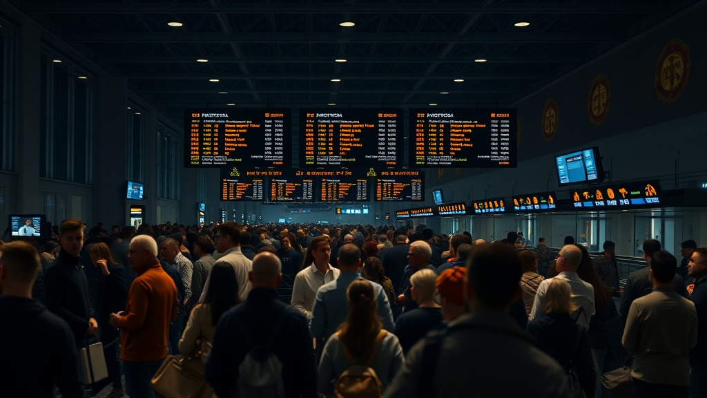 27 января в московских аэропортах — день, который запомнится многим пассажирам. По данным Минтранса, 17 рейсов отменены, а еще 8 задержаны более чем на два часа. 🛫 Что происходит? Официальных комментариев пока нет, но слухи ходят самые разные: от технических неполадок до погодных условий. Однако, учитывая, что это Москва, а не какой-нибудь провинциальный аэропорт, такие масштабы сбоев вызывают вопросы. 🤔 Пассажиры в ярости: кто-то опаздывает на важные встречи, кто-то — на свадьбы и похороны. Аэропорты превратились в хаос: очереди, крики, нервные лица. И это только начало дня. Что будет дальше — неизвестно. Совет от нас: если вы летите сегодня, проверяйте статус рейса заранее. И держите нервы в кулаке. 💪. Москва, Аэропорты, Отмены рейсов, Задержки рейсов, Минтранс