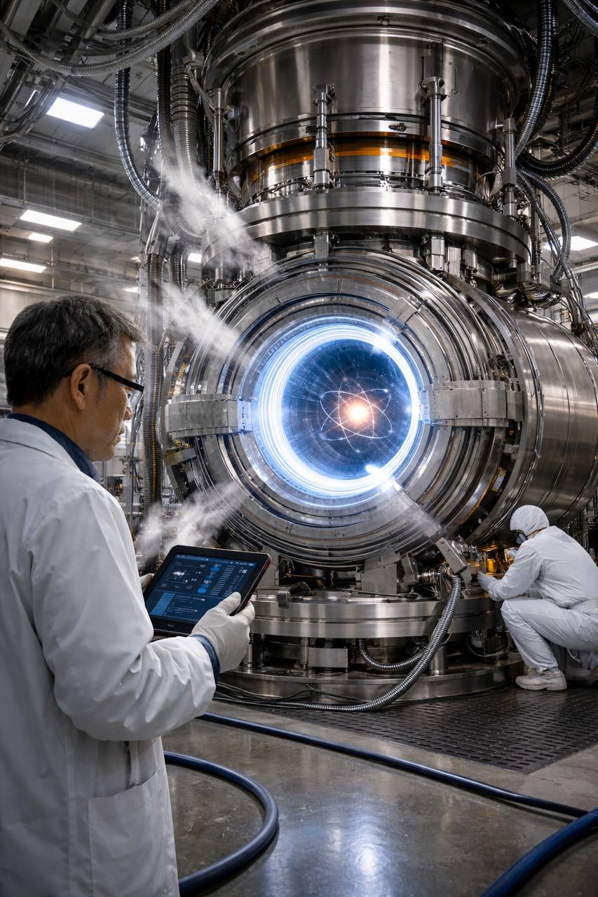 Китай снова всех уделал. Учёные из Китайской академии наук представили полностью сверхпроводящий магнит мощностью 35,6 тесла. Это не просто цифра — это новый мировой рекорд. 🏆 Для сравнения: это в разы мощнее современных МРТ и примерно в 700 тысяч раз сильнее магнитного поля Земли. 🌍 Главное — магнит работает стабильно и непрерывно, без гибридных схем и кратковременных импульсов. То, что раньше считалось невозможным, теперь реальность. Что это даёт? Новые горизонты для квантовых исследований, разработки материалов, медицины и энергетики. Эксперты уже говорят: такие технологии определяют, кто будет лидером мировой науки в ближайшие десятилетия. Китай явно не собирается уступать позиции. 🚀 Подробности здесь.. Китай, Наука, Сверхпроводники, Магнит, Технологии