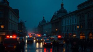 Массовые отключения электроэнергии затронули ряд регионов Молдавии и Украины. По данным компании Moldelectrica, в Молдавии остались без электроснабжения несколько областей. В Кишиневе, столице страны, также произошли перебои с подачей электричества. Мэр Кишинева Ион Чебан сообщил о ситуации на своей странице в социальной сети Facebook (принадлежит Meta, признанной в России экстремистской организацией). Он заявил, что собрал ответственных лиц для оценки обстановки и подключения генераторов в критически важных местах. Чебан также призвал полицию регулировать движение на перекрестках, где перестали работать светофоры, и попросил граждан сохранять спокойствие. На Украине аналогичные проблемы возникли из-за аварийных отключений электроэнергии. В компании «Укренерго» пояснили, что такие меры были вынужденными. Ситуация вызвала серьезные трудности в работе общественного транспорта и инфраструктуры. Власти обеих стран продолжают работать над восстановлением электроснабжения и минимизацией последствий для населения.. Молдавия, Украина, Кишинев, Ион Чебан, Укренерго