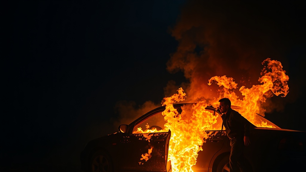 В Тюмени произошло чрезвычайное происшествие, едва не закончившееся трагедией. Местный житель решил покурить в своем автомобиле, что привело к взрыву и возгоранию транспортного средства. Как выяснилось позже, причиной инцидента стала утечка газа в салоне автомобиля. Сигарета, зажженная водителем, стала детонатором, вызвав мощный взрыв. В результате автомобиль был полностью уничтожен огнем, а сам водитель чудом избежал серьезных травм. Спасатели, прибывшие на место происшествия, оперативно локализовали возгорание. Пострадавший был доставлен в больницу для осмотра, его жизни ничего не угрожает. Инцидент стал очередным напоминанием о необходимости соблюдения мер безопасности, особенно в условиях повышенной опасности. Эксперты напоминают, что курение в автомобиле, особенно при наличии утечек газа или других легковоспламеняющихся веществ, может привести к катастрофическим последствиям. Водителям рекомендуется регулярно проверять техническое состояние своих транспортных средств и избегать потенциально опасных действий.. Тюмень, взрыв, курение, утечка газа, происшествия