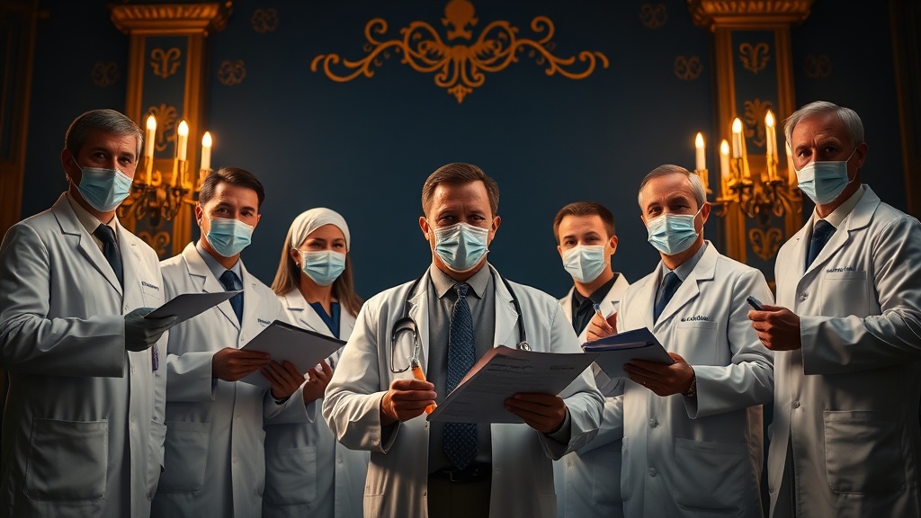 Минздрав РФ решил, что грипп — это не просто насморк и температура, а целая эпопея. 🚨 Новый стандарт лечения предполагает девять дней терапии, а для диагностики придется пройти через семь врачей: акушера-гинеколога, гематолога, инфекциониста, кардиолога, невролога, пульмонолога и терапевта. Да, вы не ослышались — семь! 🤯 Кроме того, в список обязательных процедур вошли 27 лабораторных исследований. Видимо, Минздрав решил, что грипп — это нечто среднее между апокалипсисом и научной экспедицией. 🧪 Что это значит для нас? Если вы заболели, готовьтесь к марафону по больницам и лабораториям. И не забудьте взять с собой терпение — его точно понадобится в избытке. 💪 Остается только надеяться, что новый стандарт действительно поможет, а не превратит лечение в квест. 🤞. Минздрав, грипп, здоровье, Россия, медицина