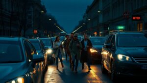 Москвичи против тротуаров: пешеходы встроились в поток машин 🚗 Водитель с ником viktormsk0505 заснял на видео ситуацию, которая заставила многих улыбнуться и задуматься одновременно. На одном из оживленных участков Москвы пешеходы, не найдя тротуара, решили не ждать милости от городской инфраструктуры и пошли прямо по дороге. Видео показывает, как группа людей уверенно шагает между машинами, словно это их личный пешеходный переход. 🚶‍♂️🚶‍♀️ Водители, судя по всему, были в шоке, но никто не решился сигналить — видимо, привыкли к таким сюрпризам. Почему это важно? Это не просто забавный случай, а яркий пример того, как отсутствие инфраструктуры вынуждает людей идти на риск. Москва — город с миллионами жителей, и такие ситуации должны стать сигналом для властей. Смотрите видео: viktormsk0505. Москва, Пешеходы, Тротуары, Дороги, Видео