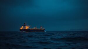 Нефтяной танкер Chariot Tide потерял управление в акватории Средиземного моря, сообщает агентство Bloomberg. Это уже второй случай за неделю, когда судно, связанное с Россией, сталкивается с подобными проблемами. Первые признаки неполадок на танкере были зафиксированы 21 января, когда он приблизился к берегам Марокко. Скорость судна резко снизилась до менее чем двух узлов, а позже его навигационный статус был изменен на «Не управляется». Согласно международным правилам, такой статус означает, что судно не может маневрировать и уступать дорогу другим кораблям. 28 января статус танкера был обновлен на «В аварийном состоянии или на ремонте». Ранее, 23 января, Bloomberg сообщал о другом танкере, «Прогресс», который также потерял управление. На его борту находилось 730 тыс. баррелей нефти марки Urals. Ситуация с танкерами вызывает вопросы о безопасности морских перевозок и возможных последствиях для экологии региона.. Chariot Tide, Средиземное море, нефтяной танкер, Россия, Bloomberg