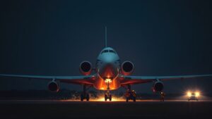 Самолёт NASA WB-57 совершил экстренную посадку в аэропорту Ellington Field в Хьюстоне (штат Техас) из-за технической неисправности шасси. Во время приземления из-под самолёта наблюдались искры, что привело к возгоранию. На место происшествия оперативно прибыли экстренные службы. Пилота удалось эвакуировать из салона, однако ему потребовалась медицинская помощь. В настоящее время он госпитализирован, его состояние уточняется. Самолёт WB-57 базируется в Космическом центре имени Джонсона NASA и используется для научных и атмосферных исследований. Причины технической неисправности пока остаются неизвестными, расследование продолжается. NASA пока не предоставило официальных комментариев по инциденту. Инцидент произошёл на фоне активной работы организации над рядом исследовательских проектов.. NASA, Техас, аварийная посадка, WB-57, Хьюстон