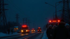 Массовые отключения электроэнергии зафиксированы в большинстве регионов Украины. По данным компании Укрэнерго, причиной стали аварийные ситуации на энергетических объектах. Местные СМИ сообщают, что отключения затронули как жилые дома, так и промышленные предприятия. В ряде областей наблюдаются перебои с водоснабжением и связью из-за отсутствия электричества. Укрэнерго пока не назвала точные причины аварий, но отметила, что работы по восстановлению энергоснабжения уже ведутся. В компании также призвали граждан к экономии электроэнергии. Ситуация вызывает обеспокоенность среди населения, особенно в условиях зимнего периода. Подробности продолжают уточняться.. Украина, Укрэнерго, электроэнергия, аварии, энергоснабжение