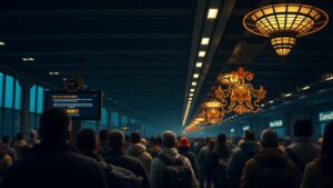 Друзья, если вы сегодня планировали улететь из Москвы, приготовьтесь к небольшому приключению. 🛫 В аэропортах столицы объявили о задержках регистрации на рейсы. Причина? Сбой системы бронирования Leonardo. Да, тот самый Leonardo, который обычно помогает нам летать без проблем, сегодня решил взять паузу. 🕶️ В Минтрансе уже заявили, что совместно с Росавиацией усилили мониторинг авиаперевозок. Но пока что пассажирам приходится запасаться терпением и, возможно, дополнительным кофе. ☕ Ирония ситуации в том, что Леонардо да Винчи, в честь которого, вероятно, названа система, был известен своими изобретениями. А вот его современный тезка явно не справился с задачей. 🤷‍♂️ Так что, если вы сегодня в аэропорту, не забудьте взять с собой хорошую книгу или зарядить телефон — пригодится. А мы, как всегда, следим за развитием событий и держим вас в курсе. ✈️. Московские аэропорты, Leonardo, Минтранс, Росавиация, Авиаперевозки