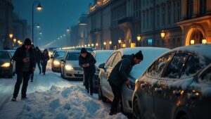 Снегопад в Москве стал настоящим бизнесом для находчивых школьников и студентов. За две недели метели они заработали около 100 тысяч рублей, откапывая машины. 💸 Самый простой способ накопить на новый iPhone? Вывесить объявление в соцсетях и брать заказы. Цены выросли: если раньше услуга стоила 500 рублей, то сейчас средний чек — 2-3 тысячи. А если машина во льду или рядом буксовал трактор, то счет может доходить до 5 тысяч. Срочный вызов? Плюс тысяча. 🚗 Водители активно реагировали: номера лучших откапывальщиков передавали друг другу и пересылали в чатах домов. Школьники, студенты и фрилансеры брали по два-три заказа в сутки, что позволяло им зарабатывать от 100 тысяч и выше. Этого хватит на новый iPhone 17 Pro и обеды без экономии. 📱 Снег — это новая крипта. 💎. Москва, снегопад, школьники, студенты, заработок