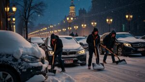 Московские школьники доказали, что лопата — это новый инструмент для заработка. 💼 Подростки активно размещают объявления в соцсетях и чатах домов, предлагая расчистить припаркованные машины от снега. И, судя по всему, спрос на их услуги зашкаливает. Цены за одну машину выросли с 500 рублей до 23 тысяч! 🚀 За срочность или сложную работу ребята берут и по 5 тысяч. По данным Mash, некоторые школьники успевают выполнить до 23 заказов в день. Это значит, что за две недели можно заработать на новый iPhone. 📱 Водители охотно платят, ведь снег в Москве — это не шутки. ❄️ А подростки, в свою очередь, демонстрируют предпринимательскую жилку. Кто сказал, что деньги не пахнут? Они просто лежат под снегом. Так что, если вы видите подростка с лопатой, знайте: это не просто школьник, а будущий бизнесмен. 💪. Москва, Школьники, Заработок, Снег, Машины