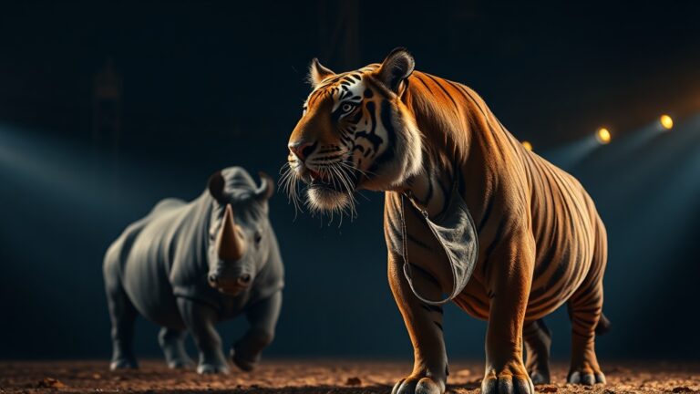Тигры, носороги и ₽50 млн: цирк как бизнес 🐅.