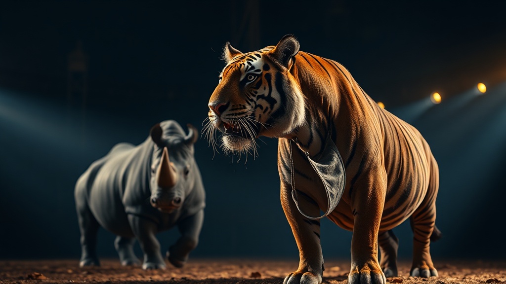 Тигры, носороги и ₽50 млн: цирк как бизнес 🐅.