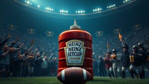 Heinz решили, что футбольные болельщики заслуживают большего, чем просто матчи. 🍅⚽ Теперь у них есть кега с кетчупом, которая позволит наслаждаться игрой без необходимости бегать на кухню за новой бутылкой соуса. Идея проста: пока ваша команда забивает голы, вы можете спокойно поливать кетчупом свои сосиски или бургеры. Никаких пауз, только футбол и вкус. 🎉 Кстати, кто-то уже ждет аналогичную кегу с майонезом перед майскими праздниками? Потому что мы — точно. 😉 Теперь главный вопрос: сколько таких кег понадобится на один матч? И кто возьмет на себя ответственность за их заправку? 🤔. Heinz, футбол, кетчуп, болельщики, гастрономия