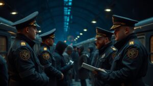 В Электростали правоохранители устроили настоящую охоту на мигрантов. Рейд прошёл на железнодорожной станции «Фрязево» и складах на улице Горького. Результат? 23 нарушителя миграционного законодательства. 🕵️‍♂️ Каждого из них оштрафовали на 5 тысяч рублей, а теперь готовят к выдворению из страны. Никаких поблажек — только закон и порядок. 💥 Такие рейды становятся всё более частыми. Власти явно решили ужесточить контроль за миграцией. Что дальше? Будем следить. 👀. Электросталь, мигранты, рейд, Фрязево, Горького