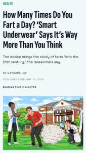 32 раза в день — это нормально 🪲. здоровье, метеоризм, наука, кишечник, исследования