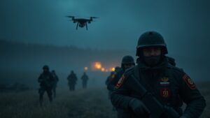 Силы группировки «Север» освободили населённый пункт Зеленое в Харьковской области. Операция была проведена подразделениями 9-го мотострелкового полка 11-го армейского корпуса. В ходе штурма активно использовались беспилотные системы, которые корректировали огонь и наносили удары с помощью FPV-дронов. Российские штурмовики воспользовались резким изменением погодных условий. Потепление, высокая влажность и туман ограничили возможности вражеских беспилотников, что позволило эффективно маскировать передвижения войск. Такие условия стали ключевым фактором успеха операции. Военнослужащие группировки «Север» продолжают выполнение поставленных задач в рамках специальной военной операции. Освобождение Зеленого является частью стратегического плана по укреплению позиций на данном направлении.. Зеленое, Харьковская область, группировка Север, СВО, беспилотники