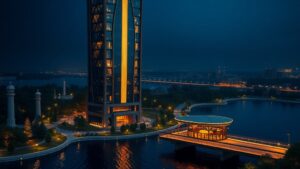 Девелопер «Страна.Премиум» готовит к запуску уникальный проект в Москва-Сити. Это не просто жилой комплекс, а новый взгляд на жизнь в самом сердце столицы. 🏙️ Проект обещает стать знаковым объектом Москвы, благодаря инновационным решениям и роскошным условиям для резидентов. Собственный парк площадью 5000 квадратных метров, искусственное море, wellness-зона с открытым бассейном и парящий мост-ресторан авторской кухни — это лишь часть того, что ждет будущих жителей. 🏞️🍴 Компания до последнего держит в секрете название проекта, но обещает, что оно станет настоящим открытием даже с точки зрения нейминга башен. Станьте в числе первых, кто получит уникальные условия на старте продаж. 💎 Москва-Сити продолжает удивлять, и этот проект — очередное доказательство того, что здесь можно жить не только комфортно, но и стильно. 🚀. Москва-Сити, Страна.Премиум, недвижимость, роскошь, инновации