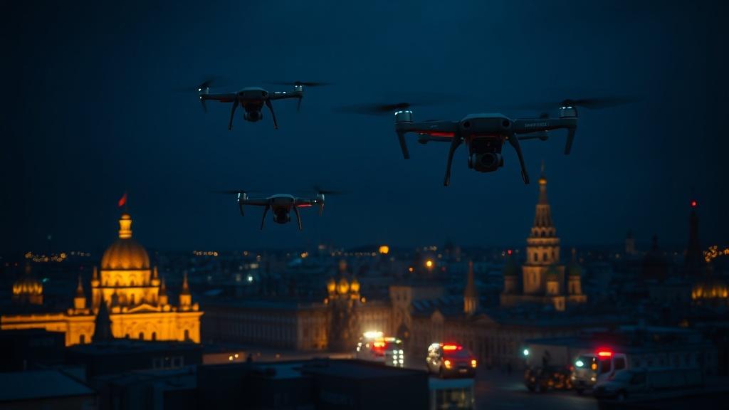 Атака на Лиски с использованием двух беспилотников. Лиски, БПЛА, ПВО, Воронежская область, безопасность