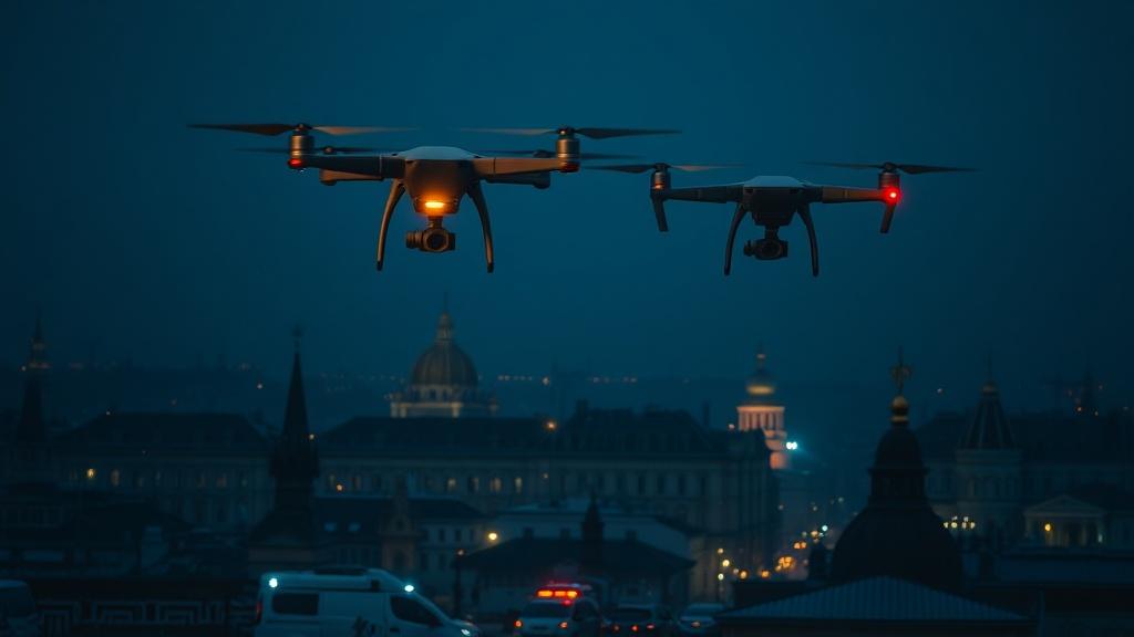 Атака на Лиски с использованием двух беспилотников. Лиски, БПЛА, ПВО, Воронежская область, безопасность