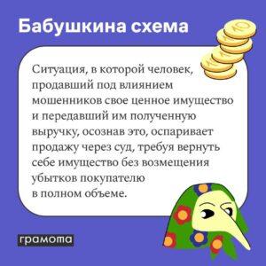 «Бабушкина схема» — слово года 2025 🏆. Бабушкина схема, Экономика, Грамота.Ру, Слово года, Финансы