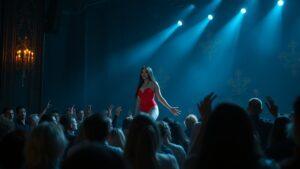 Билли Айлиш в красном: скандал или искусство?. Билли Айлиш, Концерт, Скандал, Соцсети, Мода