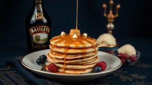 Блины с Бейлисом: рецепт, который взорвал соцсети 🥞🔥. Масленица, Бейлис, алкогольные блины, кулинария, рецепты