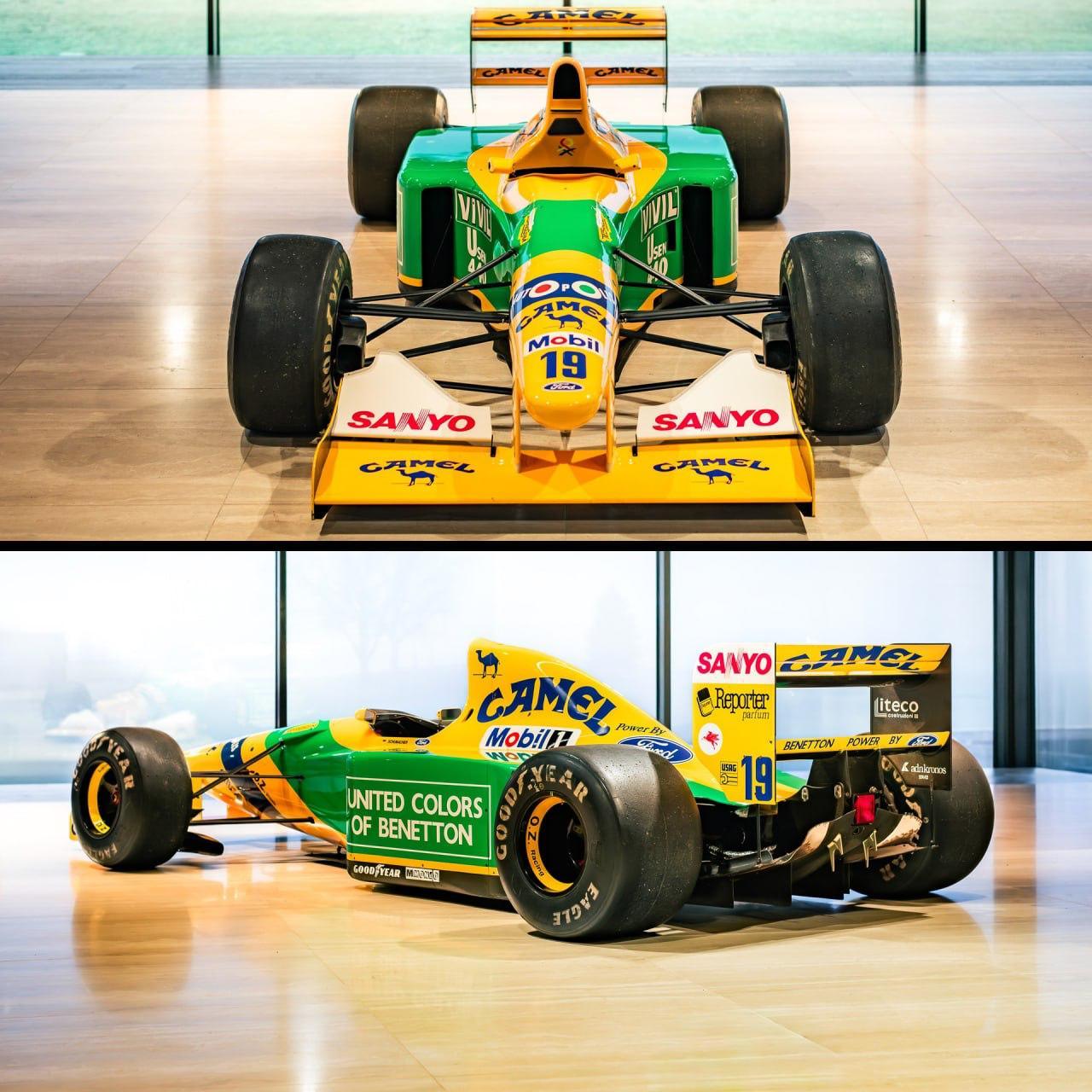 Болид Шумахера ушёл с молотка: история одной легенды 🏎️💨. Михаэль Шумахер, Формула-1, Benetton B192, аукцион, автоспорт