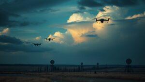 Группа БПЛА замечена в направлении Волгоградской области. БПЛА, Волгоградская область, ПВО, Министерство обороны, безопасность