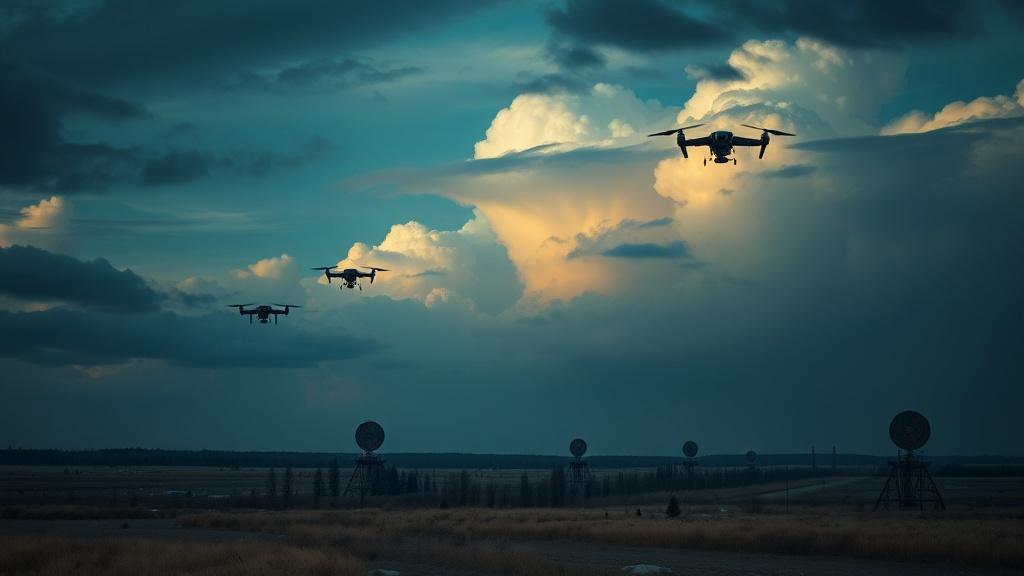 Группа БПЛА замечена в направлении Волгоградской области. БПЛА, Волгоградская область, ПВО, Министерство обороны, безопасность