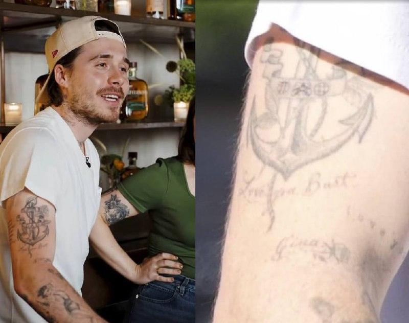 Бруклин Бекхэм стирает память об отце. Бруклин Бекхэм, Дэвид Бекхэм, татуировки, семья, скандал