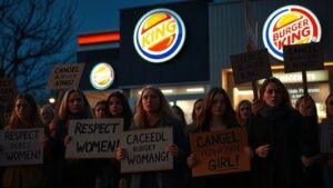 Burger King в огне: зумерши против «тарелочниц» 🍔🔥. BurgerKing, скандал, зумерши, гендерные стереотипы, фастфуд