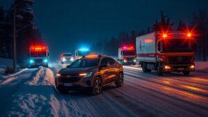 Три человека погибли в ДТП под Челябинском. ДТП, Челябинск, Chevrolet Niva, грузовик, снегопад