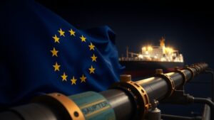 Европейский Союз с 25 апреля вводит запрет на краткосрочные контракты на поставку российского сжиженного природного газа (СПГ). Это первый этап масштабных ограничений, которые будут поэтапно вводиться в ближайшие годы. Согласно новым правилам, с 17 июня 2027 года будет запрещено заключать краткосрочные контракты на поставку трубопроводного газа из России. Кроме того, с 1 января 2027 года вступит в силу запрет на долгосрочные контракты на импорт СПГ. Ещё одно ограничение касается трубопроводного газа по долгосрочным контрактам: его импорт будет запрещён с 30 сентября. Однако страны ЕС смогут продлить срок до 31 октября, если их газовые хранилища будут заполнены ниже установленного уровня. Венгрия и Словакия, которые активно зависят от российского газа, уже заявили о намерении оспорить эти ограничения через суд. Это решение может стать предметом юридических споров внутри Евросоюза. Эти меры являются частью стратегии ЕС по снижению зависимости от российских энергоресурсов и укреплению энергетической безопасности.. ЕС, Российский газ, СПГ, Венгрия, Словакия