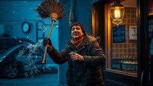 В Якутии произошло необычное преступление, которое привлекло внимание местных жителей и правоохранительных органов. Ночью 43-летний безработный мужчина, находясь в состоянии алкогольного опьянения, разбил окно магазина и проник внутрь. Используя швабру в качестве инструмента, он похитил около 30 банок пива. В процессе бегства мужчина успел выпить половину украденного, несмотря на полученные порезы и кровотечение. По словам очевидцев, он не обращал внимания на свои травмы, сосредоточившись исключительно на употреблении алкоголя. Правоохранительные органы оперативно отреагировали на сигнал о происшествии и задержали подозреваемого. В настоящее время проводится расследование, в ходе которого будут установлены все обстоятельства инцидента. Мужчине грозит уголовная ответственность за кражу и повреждение имущества. Этот случай стал еще одним примером того, как алкоголь может привести к необдуманным и опасным поступкам. Местные власти призывают граждан быть более ответственными и не злоупотреблять спиртными напитками.. Якутия, ограбление, пиво, криминал, алкоголь