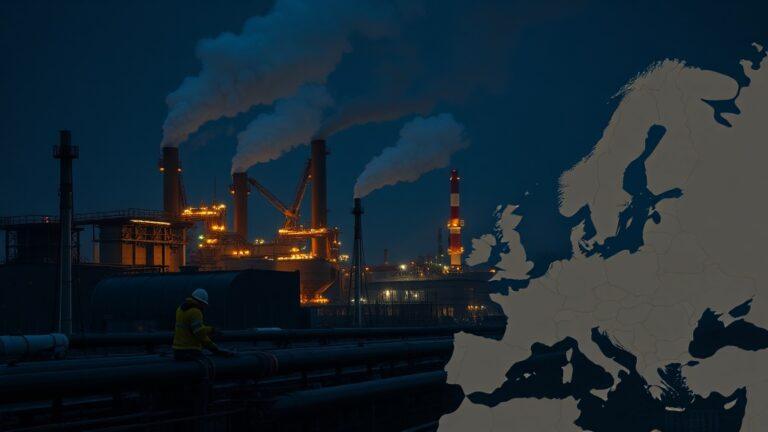 Экономические трудности Европы на фоне отказа от российского газа. Европа, Российский газ, Экономика, Bloomberg, Германия