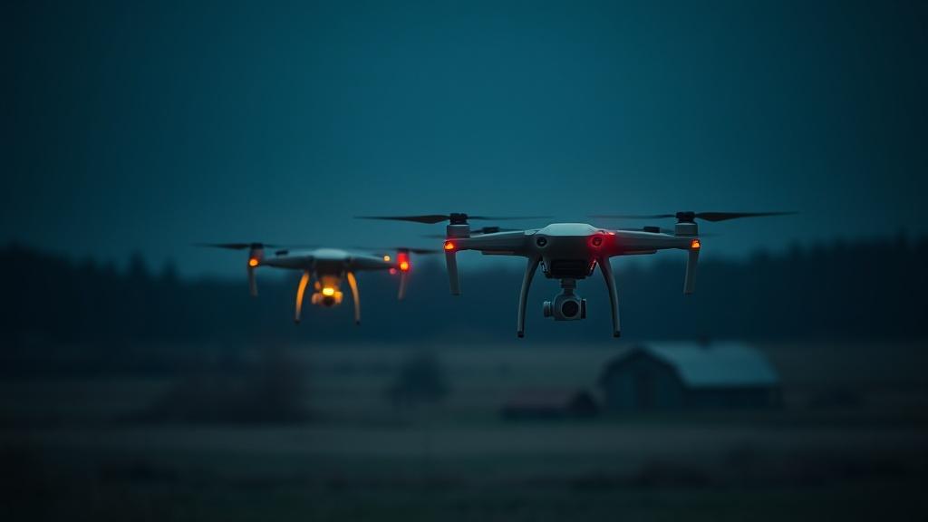 Фиксация двух БПЛА в Хвастовичском районе Калужской области. БПЛА, Хвастовичский район, Калужская область, безопасность, воздушное пространство