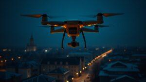 Фиксация БПЛА в Тракторном районе Волгограда. БПЛА, Волгоград, Тракторный район, Волжский район, Красноармейский район