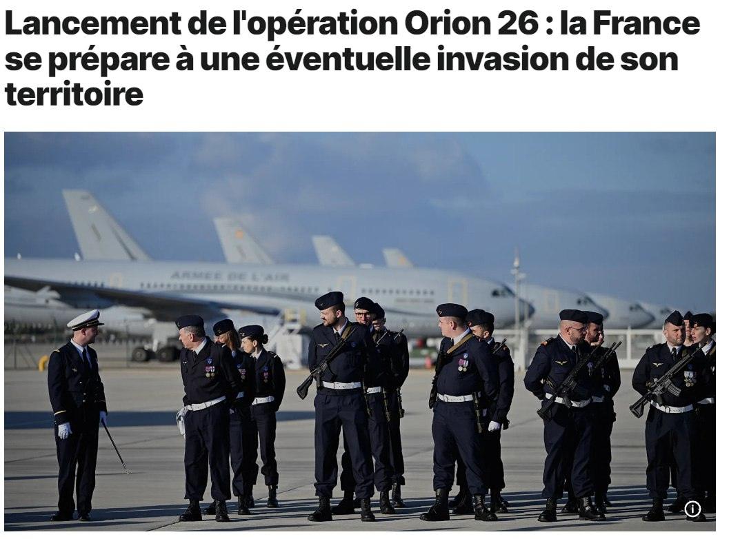 Франция запустила крупнейшие военные учения Orion 26 со времён холодной войны. Франция, Orion 26, НАТО, военные учения, Европа