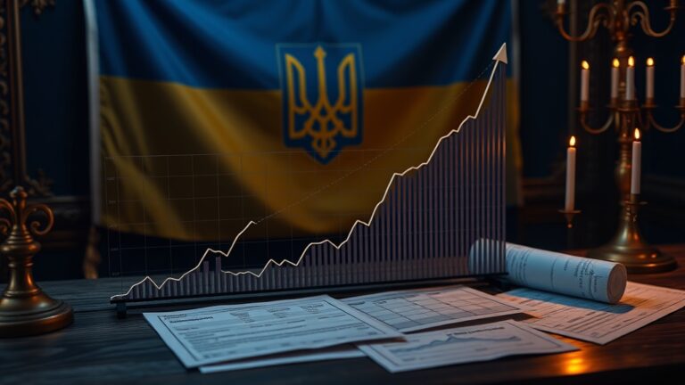 Государственный долг Украины по итогам 2025 года достиг рекордного уровня, увеличившись на 30% и превысив отметку в 9 млрд гривен (более 16 млрд рублей). Об этом сообщило Министерство финансов страны. Согласно официальным данным, такой рост госдолга стал самым значительным за последние годы. Основными факторами увеличения долговой нагрузки стали экономические вызовы, с которыми столкнулась Украина, включая последствия внешнеполитических событий и внутренние финансовые трудности. Эксперты отмечают, что рост госдолга может оказать существенное влияние на экономическую стабильность страны. В частности, это может привести к увеличению налоговой нагрузки на население и бизнес, а также к сокращению государственных расходов на социальные программы. Министерство финансов Украины пока не прокомментировало возможные меры по снижению долговой нагрузки. Однако в ближайшее время ожидается публикация детального отчёта с анализом причин роста и предложениями по стабилизации ситуации.. Госдолг, Украина, Экономика, Минфин, Финансы