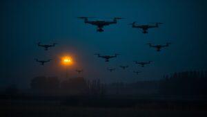 Группа БПЛА зафиксирована в Лебедянском районе Липецкой области. БПЛА, Лебедянский район, Липецкая область, Военное дело, Воздушное пространство