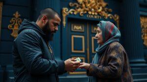 Гуф подарил милостыню перед судом. Гуф, Наро-Фоминск, суд, драка, Апрелевка