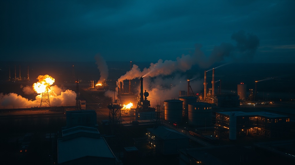 Российские войска провели массированный удар по предприятиям военно-промышленного комплекса (ВПК) Украины. Об этом сообщило Министерство обороны Российской Федерации. Операция была проведена в ночное время. Удары также были нанесены по объектам энергетической инфраструктуры, которые используются для обеспечения работы предприятий ВПК. По данным Минобороны, эти объекты играют ключевую роль в поддержке украинского военного потенциала. Целью операции стало ослабление производственных мощностей Украины, задействованных в военном секторе. Подробности о масштабах разрушений и возможных жертвах пока не уточняются. На фоне продолжающегося конфликта такие удары становятся частью стратегии по снижению военных возможностей противника. Минобороны РФ подчеркивает, что все действия осуществляются в рамках текущей военной операции.. Минобороны, ВПК, Украина, энергетика, военная операция