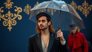 Джейкоб Элорди и Марго Робби: романтика под дождём в Лондоне 🌧️. Джейкоб Элорди, Марго Робби, Грозовой перевал, Лондон, Премьера