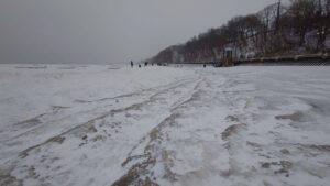 Жители Калининградской области массово выходят на лед Балтийского моря. Калининградская область, Балтийское море, происшествия, безопасность, лед
