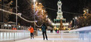 Каток на Северном речном вокзале: до 1 марта и точка 🏒. Северный речной вокзал, Каток, Москва, Зима, Развлечения